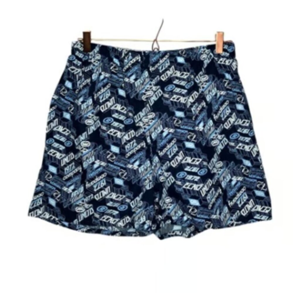 New NOS Y2K 00s Vintage Ecko Unltd. Men's XL 42-44 Blue Logo Cotton Boxer Shorts